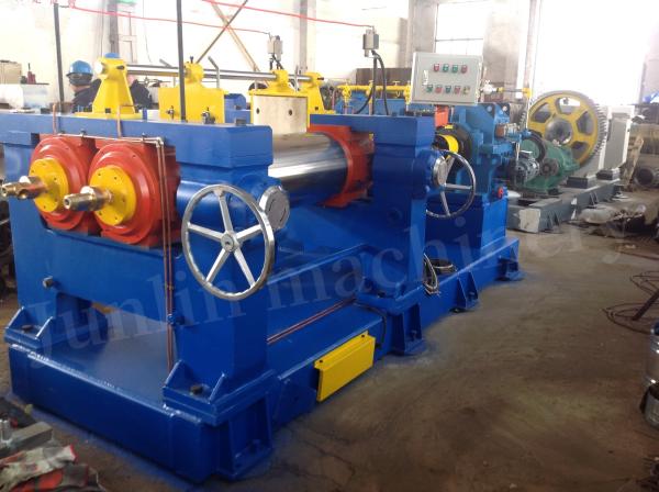 XK-400 usine de mélange de caoutchouc à deux rouleaux pour le traitement du caoutchouc plastique