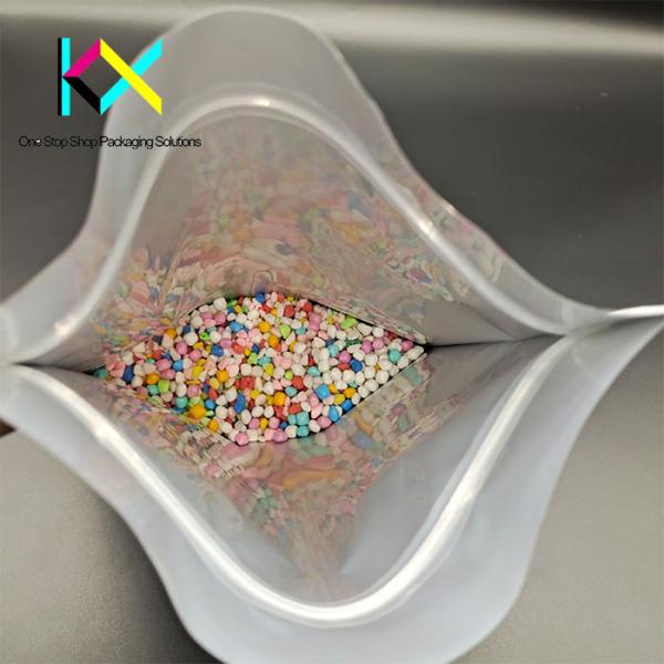 MOPP/VMBOPP/CPP Recyclable Packaging Bags Eco Stand Up Pouches With Hot Stamping