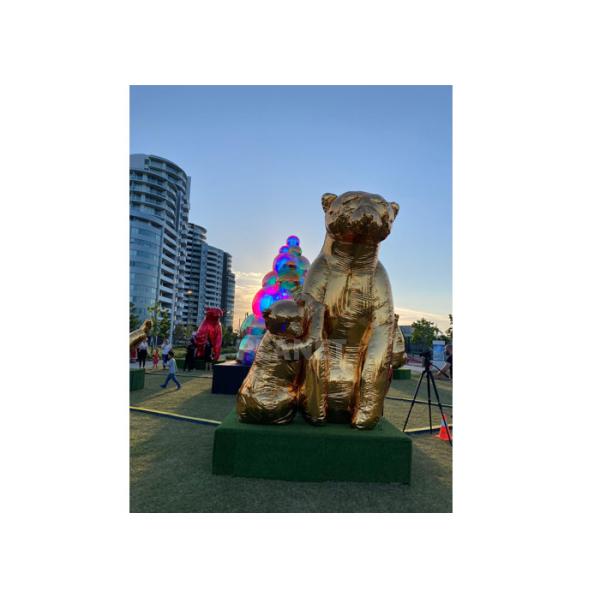 Шарик зеркала PVC двойного слоя фестиваля отражательный раздувной