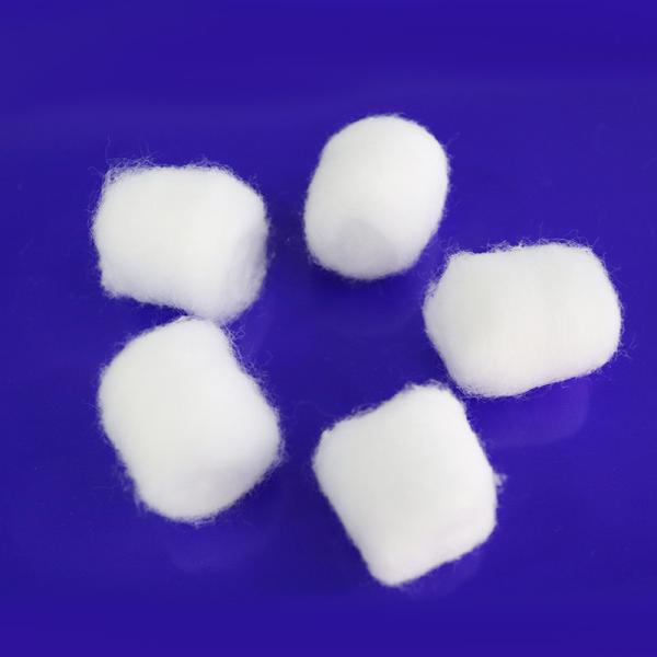 100% Cotton High Absorbent Medical Cotton Ball White Color BP and USP standard