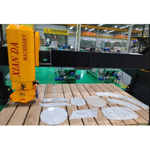 Máquina de corte da ponte de 4 linhas centrais