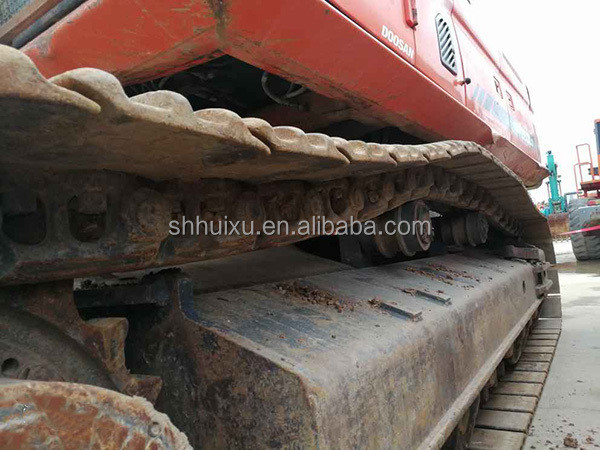 Vente à chaud de Doosan Meilleur vendeur d'occasion excavateur hydraulique à rampe DOOSAN DX380 Corée d'origine/machine de creusement d'occasion bon prix