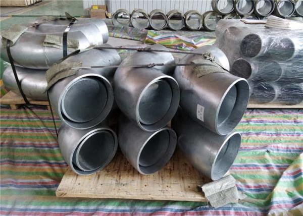 304 Duplex Stainless Steel Pipe Fittings 45 Degree Elbow For Pipeline ISO9001