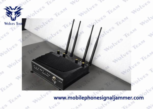 Circuit Protection Cell Phone Frequency Jammer , Mobile Phone Jamming Device 40 Meters Range