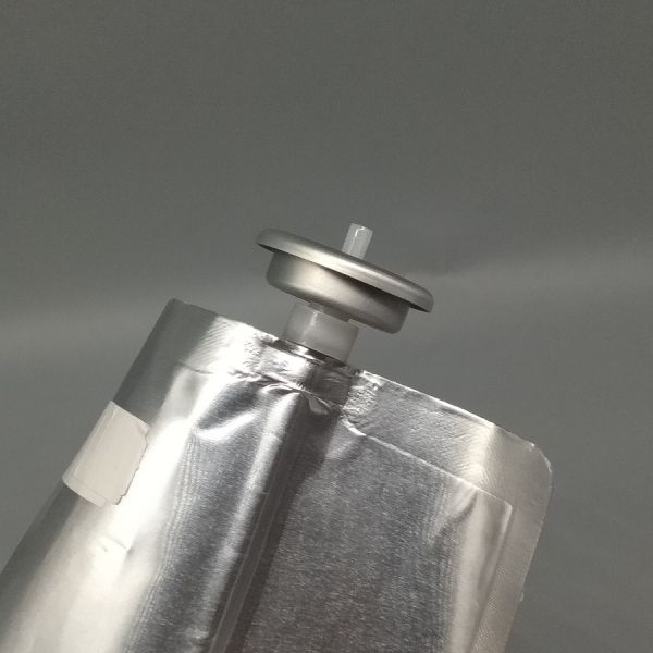 Versatile Bag on Valve System for Industrial Chemicals and High-Viscosity Products with Complete Formula Integrity and Any-Angle Spraying