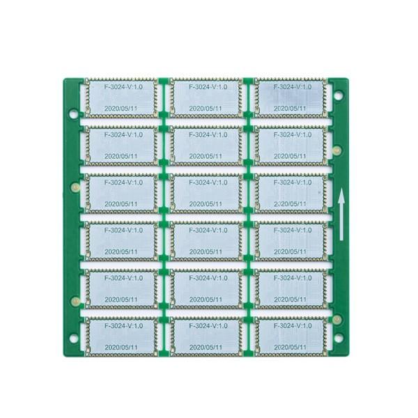 4L Multilayer Printed Circuit Board Half Hole IPC Class 3 Prototype PCB fast fabrication