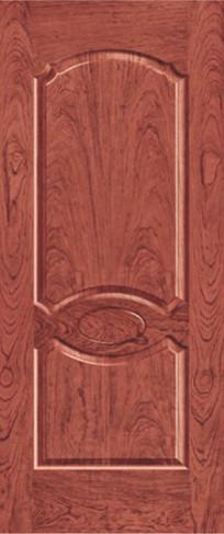 SMC sheet door skin natural black walnut veneer molded door skin