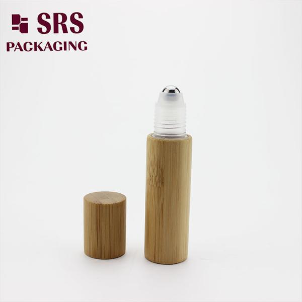 SRS 10ml Bamboo Roll On Bottle Plastic Perfume Roll On Bottle