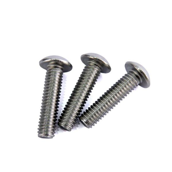 Stainless Steel 304 Hex Socket Cap Button Head Machine Screw Mechanical Thread Style