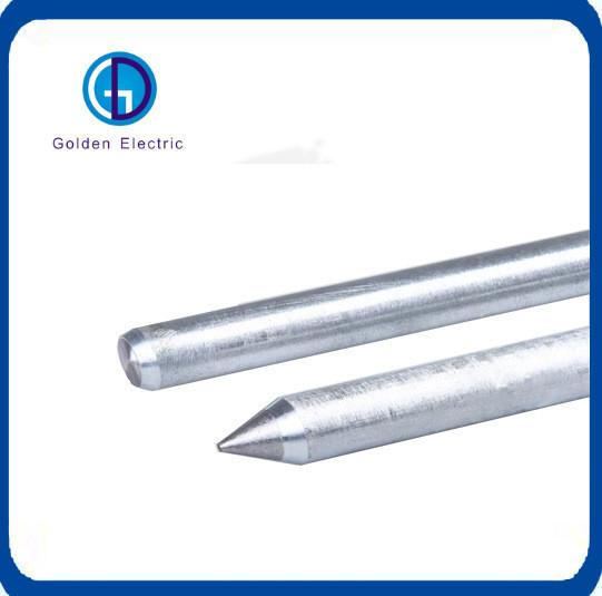 Padrão ISO Soldado Q235 Core de Aço Galvanizado Rod de Terra para Aplicações Industriais