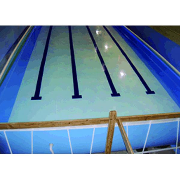 Piscina grande del marco metálico del entrenamiento con la piscina rápida de la disposición de la mesa de billar