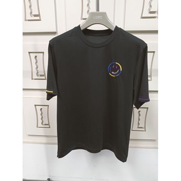 Custom Wholesale Printing Cheap Blank t Shirt Printed Cotton Plain T-shirt Bulk Plain Black Tshirts
