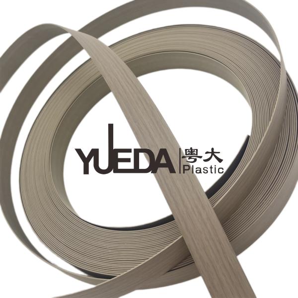 Water Resistance Wood Grain PVC Edge Banding Tape For Home Decor M8281