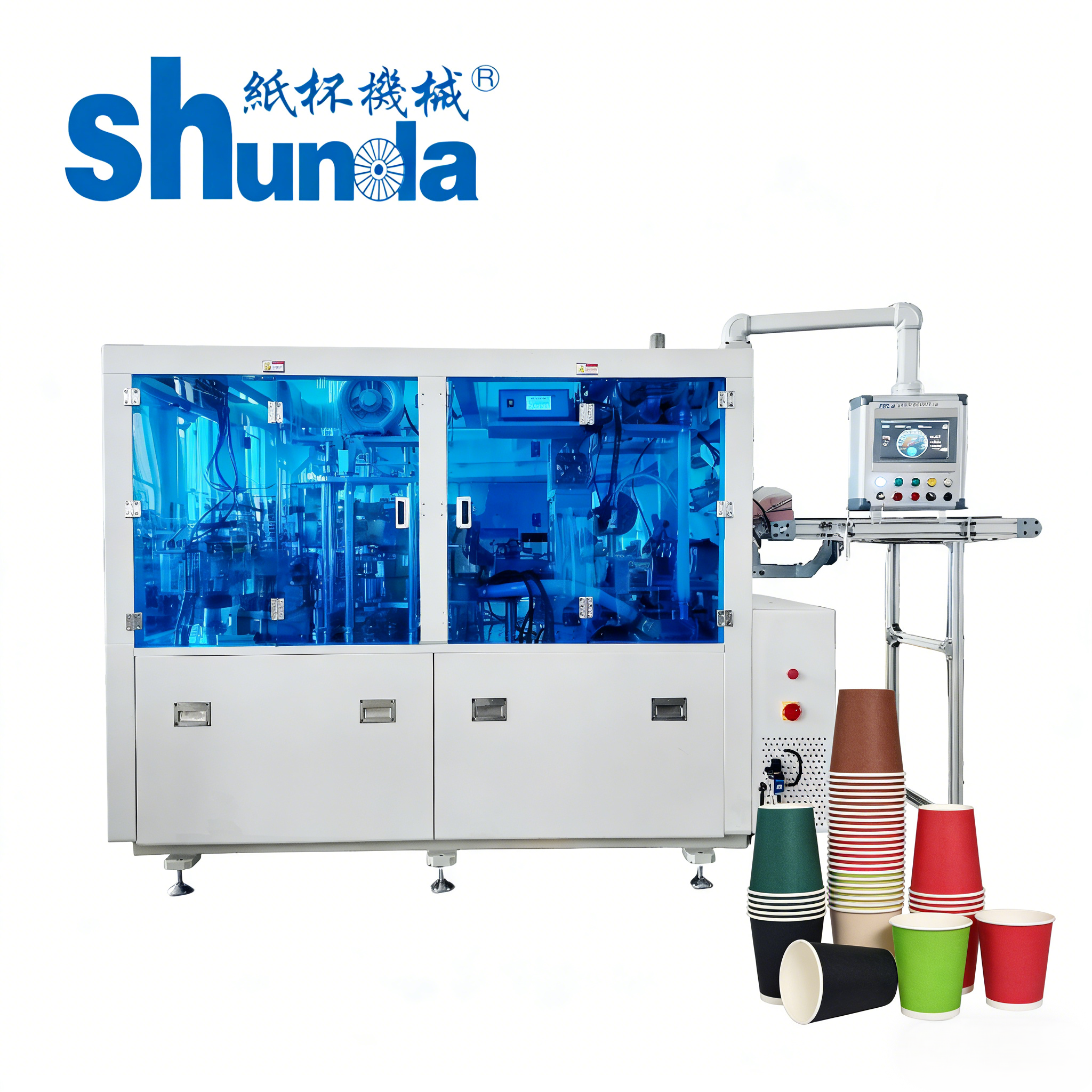 Fully Automatic Paper Coffee Cup High‑Performance Semi‑Servo Paper Cup Machine
