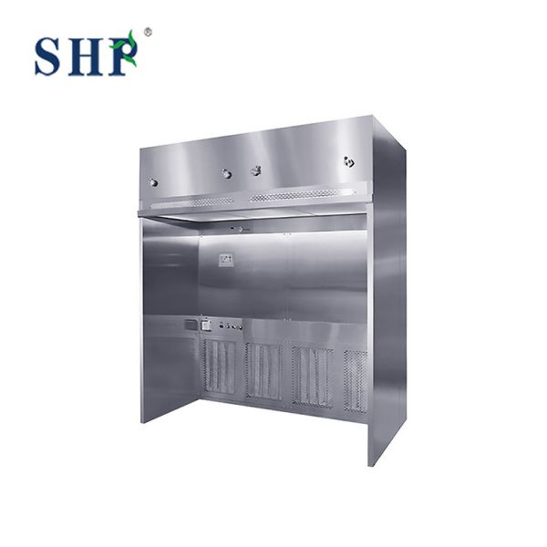 SS304 Cleanliness Dispensing Booth Air Flow Hospital Sampling And Dispensing Booth