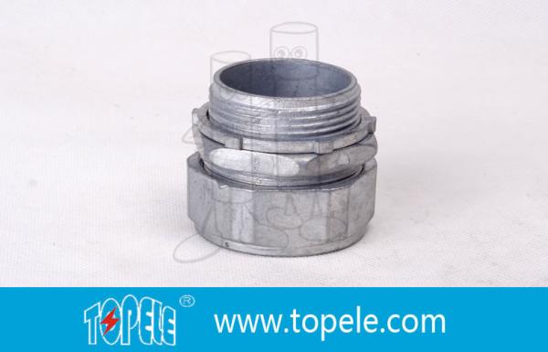 Conector de tubos EMT de parafusos de aço galvanizado / conector metálico elétrico