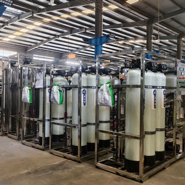 Usine de traitement des eaux usées par osmose inverse industrielle pour système de filtration d'eau potable