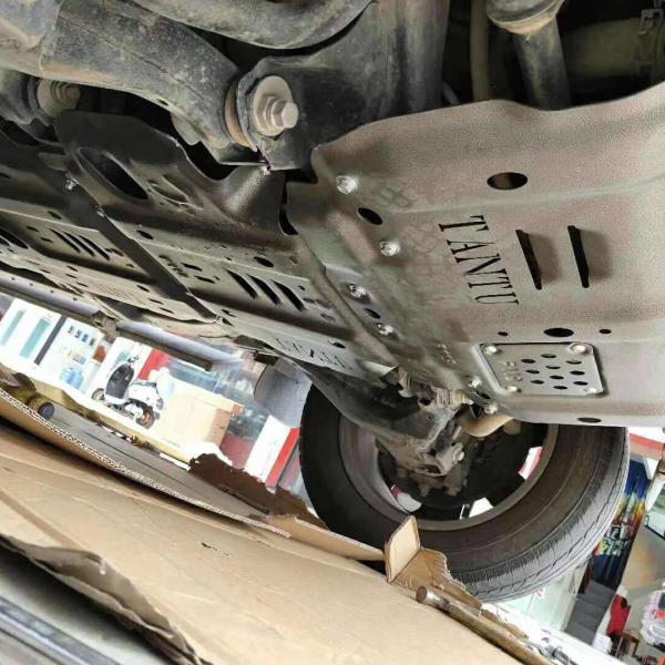 Customized 3.5mm cold-rolled steel skid plate for 2018-2019 Toyota Tundra direct sale