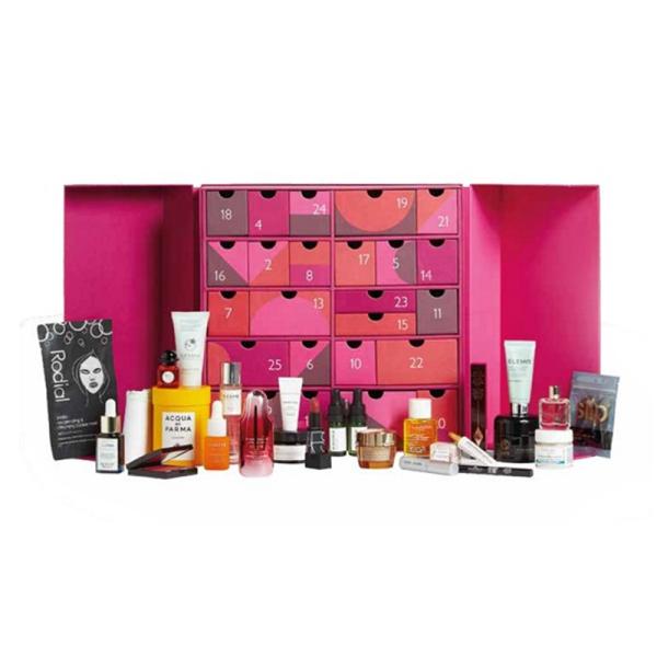 Paper Gift Christmas Calendar Box , Decoration Cosmetic Advent Calander Box