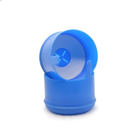Blue Eco Friendly 5 Gallon Water Bottle Caps With LDPE HDPE TPE Material