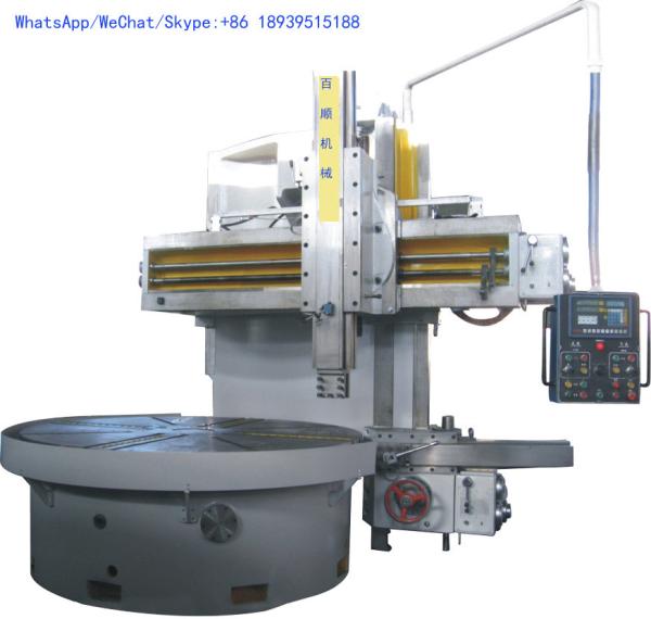 Automatic Vertical Turning Lathe Machine , High Precision CNC Vertical Lathe Machine
