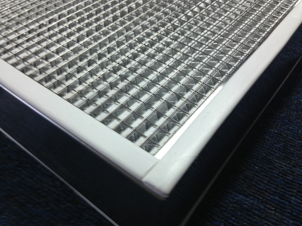 Воздушный фильтр кадра Сс 304 высокотемпературный до 400℃ с защитной сетью