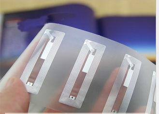 85.5*54mm HF RFID Inlay PET material with RFID Classic ®  SLI chip