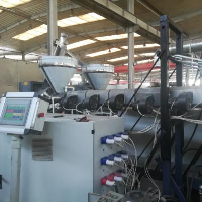 HDPE PP Single Layer Sheet And Electrothermal Fusion Tape Production Line