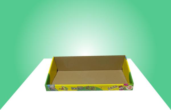 Bandejas do cartão PDQ dos doces das crianças para vender doces/alimentos/petiscos
