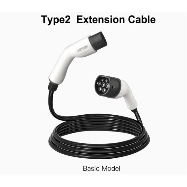 Outdoor Electric Vehicle Charging EV Extension Cord  GBT Quick Charge Power Extension Cable