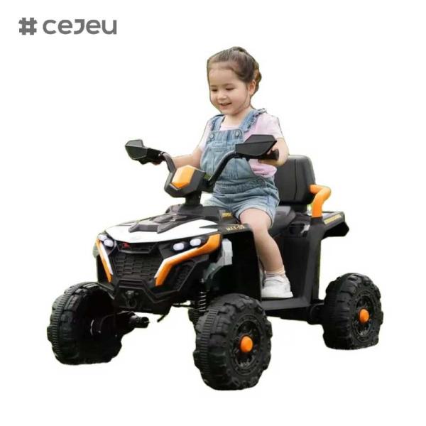 CJ-BDL-5189New Electric Four-wheel Ride-on Car 12Volt 4X4 ATV Beach Tot Car Cheap Plastic Battery-Powered Electric