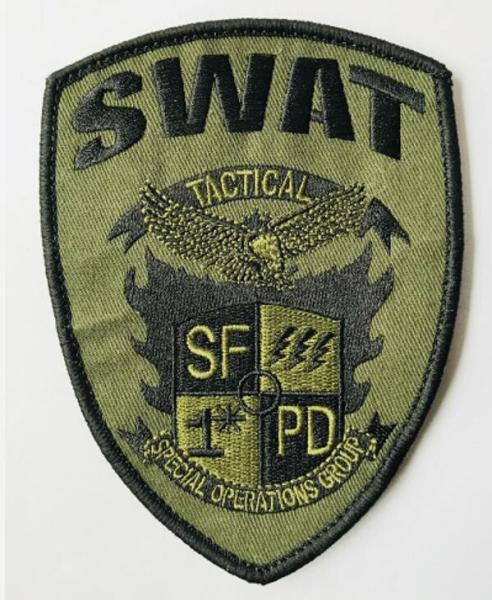 Custom logo patch sew on embroidery patches from quality factory