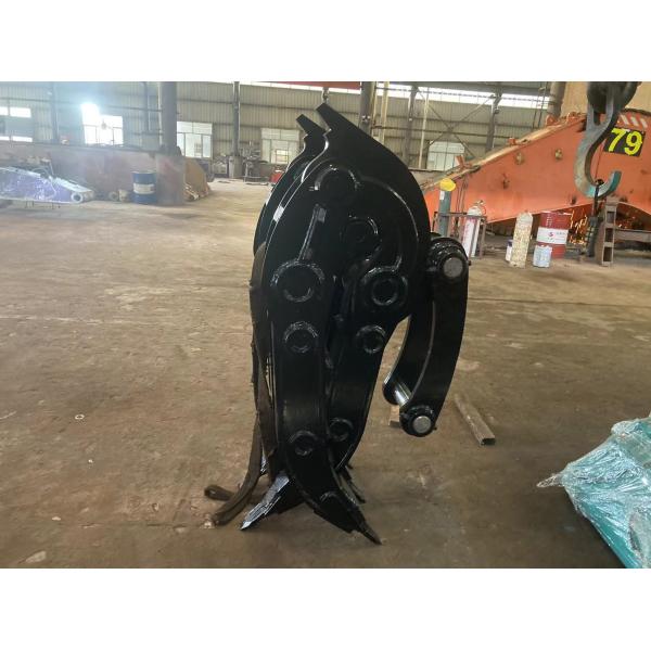 CE Antiwear Mechanical Grab For Excavator ,  Jcb Liebherr Scrap Metal Grab