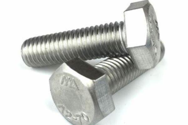 Stainless Steel 304 Hex Bolts Available in Various Sizes with 1/4”-20 and Brushed Finish