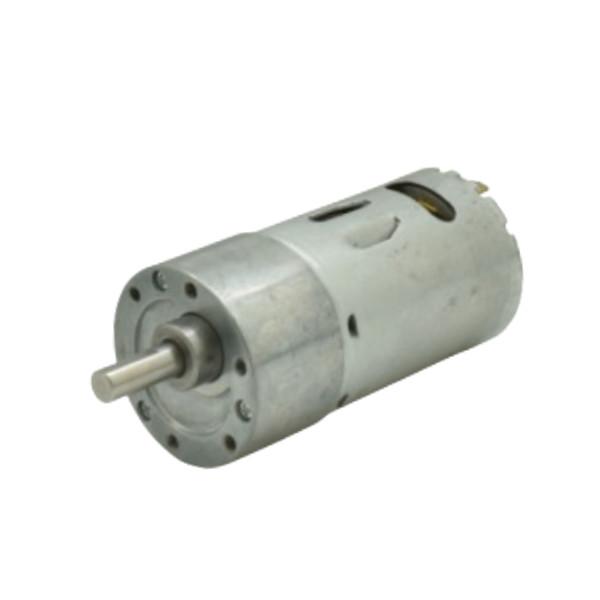 GB37-545 37mm 6V 12V 24v Electric Motor With Gearbox Ratio10:1 18.1:1 150:1 450:1