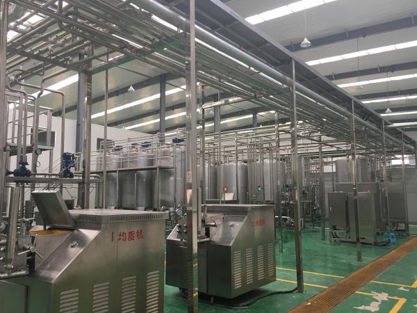 Manteiga do queijo do iogurte do leite que faz a linha de produção 304 da leiteria de aço inoxidável