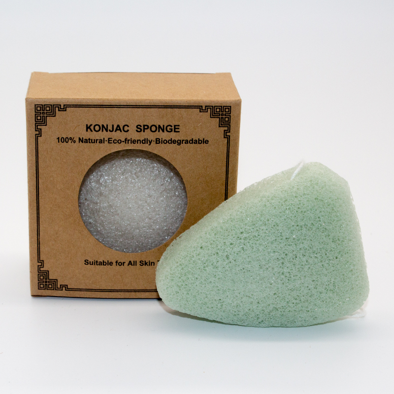Губка треугольника лицевая Konjac