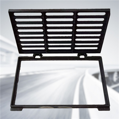 300x500 Cast Iron Gully Grid Drain Grid Covers And Frame Shock Absorption