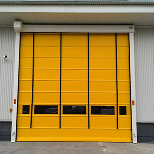 Width 1000mm–12000mm High Speed Stacking Door With Temperature Stability