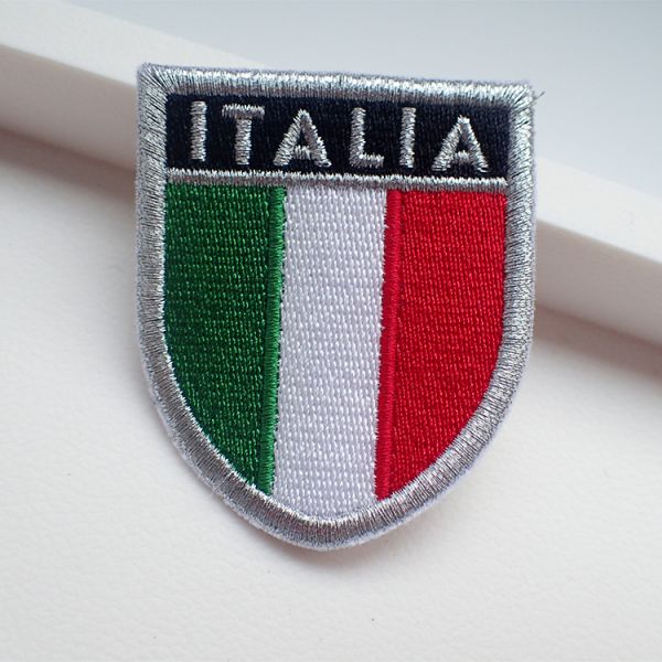 Customized Exquisite Logo Sew on Embroidery Design Full Embroidered on Fabric Patches for Clothing