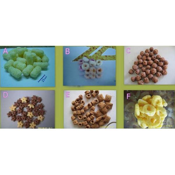 Industrial Puffed Corn Snack Food Making Machine Stainless Steel Food Extruder