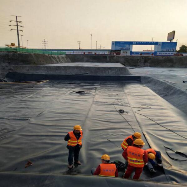 Water Pond Dam Liner HDPE Geomembrane with 1mm-2mm Thickness and Polythene Landfill