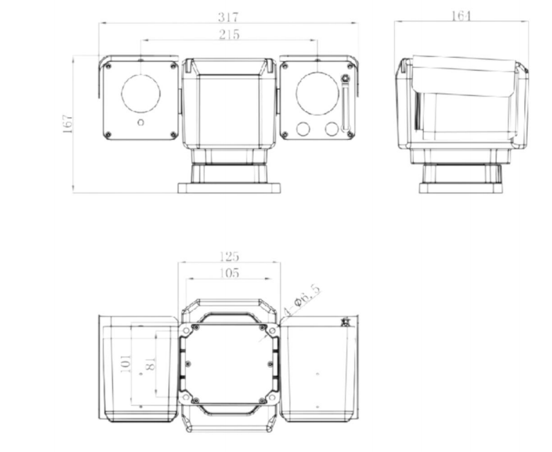 Dual Light Mini PTZ Camera