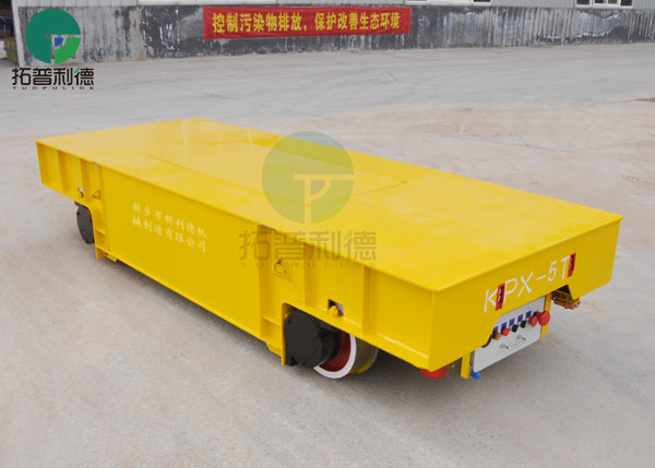 15T Steel Mill Railway Electrical Battery Operated Transfer Cart