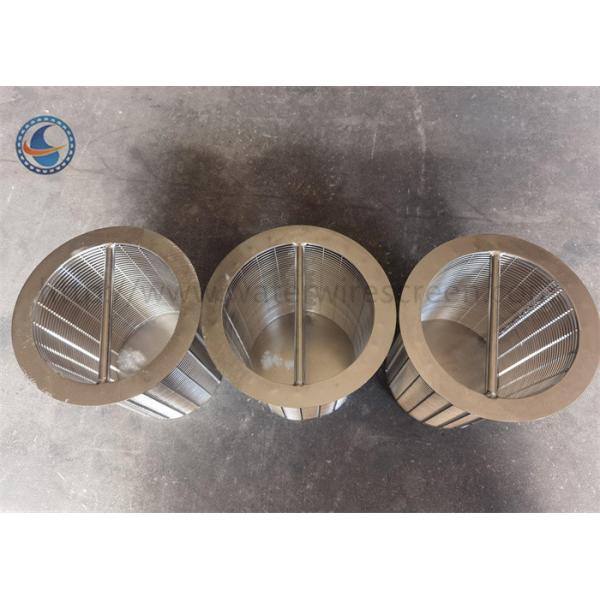 Slot V Ss 304 Wire Wrapped Screen Inner Filter Basket