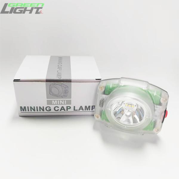 Nuevo Mini Mining Hard Hat Light 23000lux IP68 Led Miner Lamp 7Ah Recargable 4.4W lámpara de tapa de minería de alto brillo