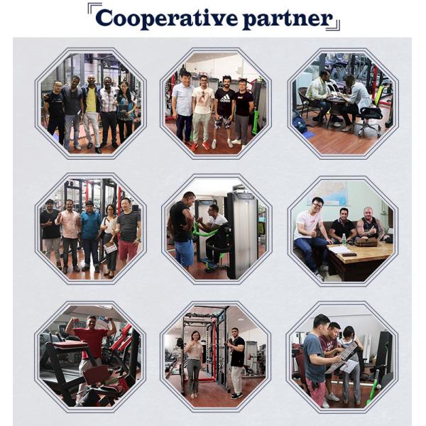 Неподвижная эллиптическая реклама оборудования машины спортзала с сопротивлением