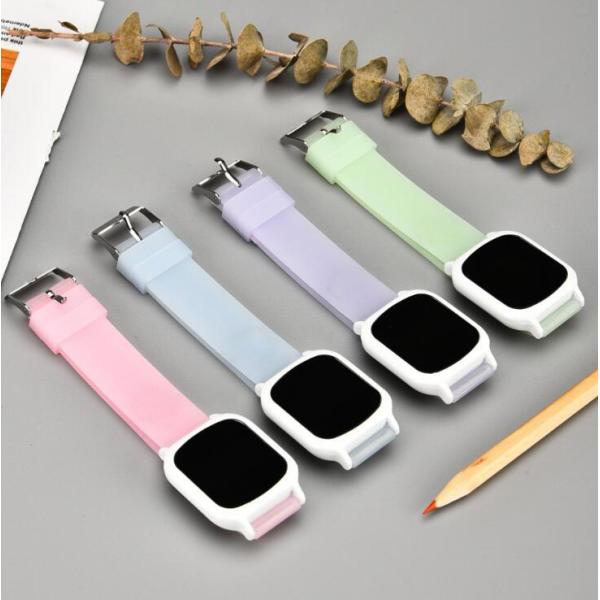 Вристбанд выдвиженческого дозора силикона квадрата подарка красочный резиновый для Унисекс