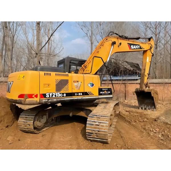 Sany Usado Sy215c 20t 21t Excavadora de rastreador hidráulico Construcción Excavadoras Minería Construcción