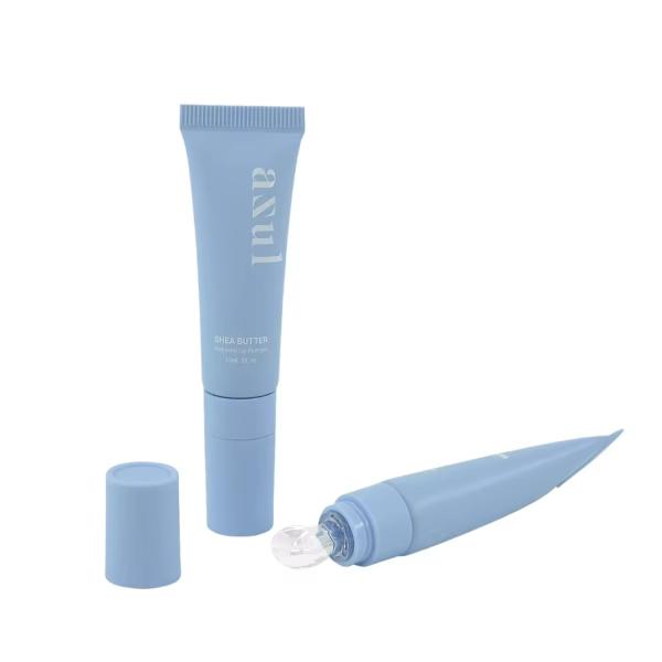 Tubes cosmétiques de crème personnalisés vides pour l'emballage, tubes de brillant à lèvres colorés à presser